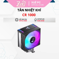 Tản Nhiệt Khí CR 1000 CPU Cooler 4 Ống Đồng Quạt 120mm PWM Đa Socket Intel AMD