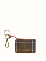 กระเป๋ารุ่น WOMEN BARBOUR LEATHER COIN PURSE BAG CHARM สี CLASSIC TARTAN