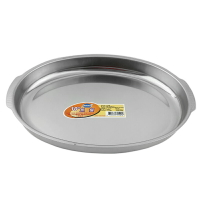 松鄉 10吋魚盤 盤子 橢圓盤 不鏽鋼盤 烤魚裝盤 中秋烤肉盤