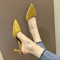 Women's Sandals Thin Heel New Summer High Heel Sandals Mid Heel