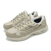 Mizuno 休閒鞋 Wave Rider B GTX 男鞋 沙影灰 防水 拼接 麂皮 復古跑鞋 美津濃 D1GA2452-01