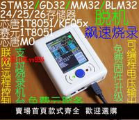 燒錄機 STM32 GD32 MM32脫機編程器 燒錄器 離線下載器 燒寫器下載線機臺