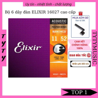 [Tặng tay quay] Dây đàn Guitar acoustic ELIXIR 16027 cao cấp chính hãng nhập khẩu USA TYTYmusic
