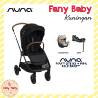 NUNA TRIV NEXT FREE PIPA LITE RX HAZELWOOD + PIPA RELX BASE - KRERTA DORONG BAYI DUA ARAH