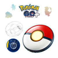 Pokemon GO Plus +寶可夢睡眠精靈球(國際版)+水晶殼(可攜掛腰間)