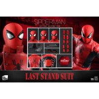Goods in Stock Original ToyzTruboStudio Tts 005 Spider Man LAST STAND SUIT 1/6 Movie Character Action Model Toys Gift