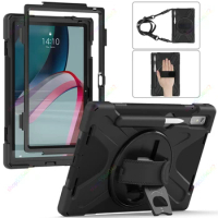 Handle Shoulder Strap Case for Lenovo Xiaoxin Pad Pro 2022 11.2'' Tab P11 Pro Gen2 11.2 TB-132FU/138FC Rugged Shockproof Cover