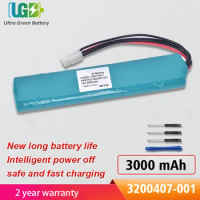 UGB New 3200407-001 Battery For Medtronic Lifepak 20 Defibrillator Monitor 3200497-000 10HP-SCU Battery