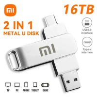 Xiaomi 16TB USB 3.2 Pen Drive 8TB 4TB High Speed Transfer Flash Drive Memoria USB Stick Metal SSD Pendrive Cle Portable U Disk