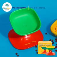 PETHROOM X WIGGLE WIGGLE WELL FIT TABLE TEMPAT MAKAN ANJING KUCING BISA DIATUR KETINGGIANNYA