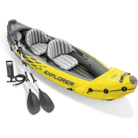 Inflatable Boat Double Drifting Boat Water Sport Kayak Professional Canoe Outdoor Fishing Dinghy Raft Pump Inflatable Stormboat