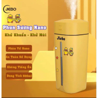 Máy phun sương tạo ẩm khuếch tán tinh dầu - Máy xông tinh dầu kiểu mới Jiebo dung tích 500ml- ENPI