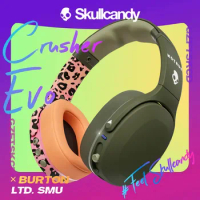 Choice Skullcandy BT CRUSHER EVO × BURTON SMU LTD Low latency Headset Wireless Bluetooth Earphones Noise Reduction Headphones