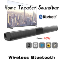 TV Soundbar Wired and Wireless Bluetooth Speakers Home Surround Soundbar for PC home Theater restauran TV Speaker caixa de som
