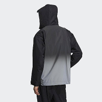 Adidas Th Prem Wv Jkt [HY5829] 男 連帽外套 運動 訓練 高領 寬鬆 亞洲版 黑灰