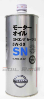 NISSAN STRONG SAVE X 5W30 エクストラ セーブ X 日產原廠合成機油