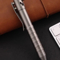 1 piece titanium bolt pen edc multifunctional tactical pen signing pen