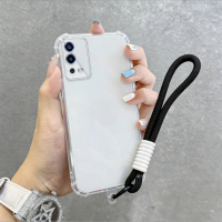 เคสสำหรับโทรศัพท์ OPPO A55 4G / OPPO A5 5G = A5 4G = A5i Pro แบบใส โปร่งแสง พร้อมมุมสี่ด้านกันกระแทก