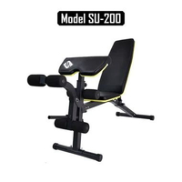 B&G SIT UP BENCH SU200 / PAPAN 2 in 1 / Papan Situp SIX PACK / ALAT FITNES PELANGSING PERUT BOARD / 