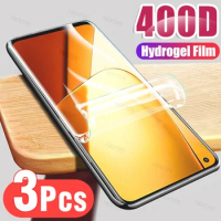 3PCS Hydrogel Film For Samsung Galaxy M01 M011 M21 M31 M51 M01S M31S Screen Protector For Samsung M02 M12 M32 M62 F41 F12 Film