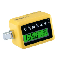 【Asmith(鐵匠牌)】3-60Nm內凹外凸皆三分頭WS-60-2 電子式數顯扭力轉接頭板手(數位扭力顯示器、扳手)