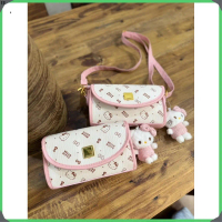 EE (Tặng kèm charm kity) Túi Xách Nữ  Đeo Vai Đeo Chéo Hoạ Tiết Kity Dễ Thương Thời Trang Trẻ A69 Th