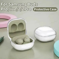Silicone Protective Case For Samsung Galaxy Buds 2 pro live 2pro Glitter Bluetooth Headset Earphone Cover For Samsung Buds 2pro