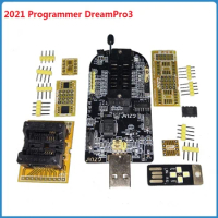 DreamPro3 DreamPro2 Programmer Writer Offline Copy USB Motherboard BIOS SPI FLASH 25 Burner And Advanced Adapter SOP8 Socket
