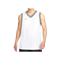 【NIKE 耐吉】AS M NK DF DNA Jersey 男款 白色 籃球背心 運動 透氣 排汗 背心 FQ3708-100