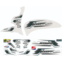 STRIPING SCOPY ABU LIS TRANSPARAN SCOOPY TAHUN 2018-2024