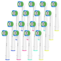 4/816 pcs Precision Replacement Brush Heads Compatible with Braun Oral B Electric Toothbrush, Deep and Precise Cleaning