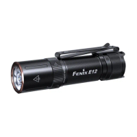 【Fenix】E12 V2.0 便攜EDC 手電筒附電池 160流明(隨身手電筒 LED三段冷白光 戰術手電筒 AA電池小直筒)