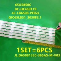 LED Backlight strip TCL-65D6-6X8-3030 65HR330M08A41 V2 For 65p65us