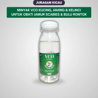Minyak VCO Juragan Kicau 100ml Untuk Kucing Anjing Kelinci Atasi Jamur Scabies