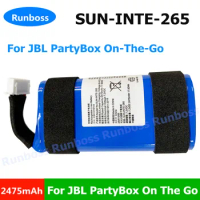 New 2475mAh SUN-INTE-265 Replacement Battery For JBL PartyBox On The Go Waterproof Bluetooth Wireless Speaker