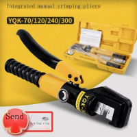 คีมจีบลวด, คู่มือ, คุณภาพ YQK-70 / YQK-120 / YQK-240 / YQK-300, เหมาะสำหรับทองแดงและอลูมิเนียม, พร้อ