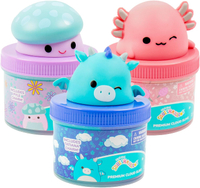 Original Squishmallows Premium Cloud Slime 3-Pack 9 Add Ins 8 oz.