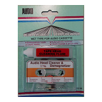 Trio Audio錄放音機濕式消磁清潔帶KC-02(兩入裝)