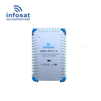 Multi-Switch INF- 8X32 สำหรับ 4 จานดาวเทียม 32 จุดรับชมอิสระ