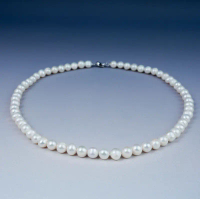 A747 8-9mm Nature Fresh Water Pearl Necklace