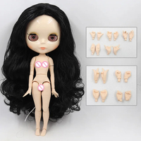 Búp bê blyth ICY DBS 1/6 đồ chơi bjd cơ thể khớp da trắng sáng bóng & mặt mờ 30cm đang giảm giá quà