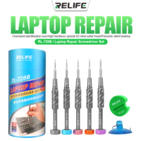 RELIFE RL-728A/B Screwdriver Philips Y Convex Cross T1 T3 T5 T8 for IPhone Ipad HUAWEI OPPO VIVO Strong Magnetic Adsorption Tool