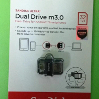 Sandisk OTG Micro Ultra Dual USB Drive 3.0 OTG Flashdisk 32GB