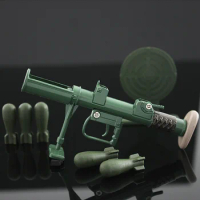 Children Portable Deringer Launcher Ejection Bullet Model Toy Gun Metal Mortar Rocket Airsoft Weapon For Kids Adults Toys