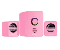 KISONLI - Speaker 2.1 Bluetooth Laptop/Komputer U3000BT PINK