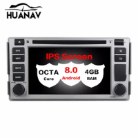 Car DVD Player GPS Navigation For Hyundai SANTA FE 2005 2 DIN RADIO Android 8.0 4GB RAM IPS Screen Wifi 4G GPS Navi