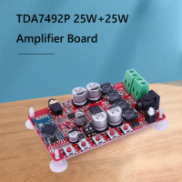 TDA7492P Amplifier Board DC 8-25V Bluetooth-compatible CSR4.0 Digital Music Amplifiers Module with 3.5mm Output for DIY Speakers