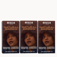 BLEACH LONDON Natural Brown Permanent Kit Trio