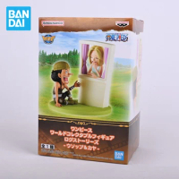 Original Banpresto One Piece Anime Figurines WCF Usopp Kaya PVC Action Figures Collectible Model Toys