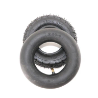 2.50-4 Tire Inner Tube Tyre Out Tire For Gas &amp; Electric Scooter Bike Wheelchair Hand Truck Utility Cart Wheel